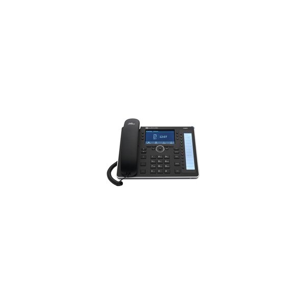 AudioCodes 445HD - IP-Telefon - Schwarz - Kabelgebundenes Mobilteil - SIP-Info - 8 Zeilen - Tasten