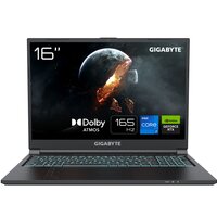 Gigabyte G6 KF Gaming-Laptop - 16,0 Zoll - 165Hz FHD+ - Intel Core i7-13700H - NVIDIA GeForce RTX 4060 GPU - 16GB DDR5 4800MHz - 1 x Gen4 1TB SSD - Windows 11 Home - 2 Jahre Garantie - G6 KF-73DE854KH - Intel® Core™ i7 - 40,6 cm (16") - 1920 x 1200 Pixel