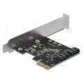 Delock 90431 - PCIe - SATA - China - JMicron JMB582 - 6 Gbit/s - Windows 10 Education - Windows 10 Education x64 - Windows 10 Enterprise - Windows 10 Enterprise x64,...