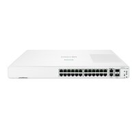 HPE Networking Networking Instant On Switch 24p Gigabit 2p 10GBT 2p SFP+ 1960 - Managed - L2+ - Gigabit Ethernet (10/100/1000) - Vollduplex - Rack-Einbau - 1U