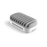 Compulocks 10PUSBDKS-UK - Freistehend - Grau - Weiß - Kontakt - 2,4 A - 100 - 240 V - 2 A