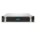 HPE MSA 2060 10GbE iSCSI SFF Storage - 0 TB - HDD+SSD - 5 kg - Rack (2U) - Silber - Schwarz