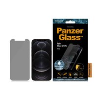 PanzerGlass ® Privacy Displayschutz iPhone 12 | 12 Pro | Standard Fit - Apple - Apple - iPhone 12 - Apple - iPhone 12 Pro - Trockene Anwendung - Kratzresistent - Schockresistent - Antibakteriell - Transparent - 1 Stück(e)
