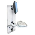 Ergotron StyleView Vertical Lift - Patient Room - 15 kg - 61 cm (24") - 75 x 75 mm - 100 x 100 mm - Weiß