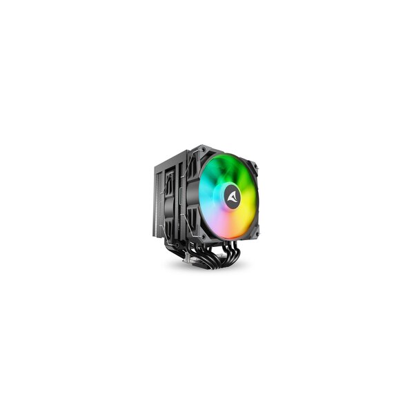 Sharkoon A60 RGB Dual-Tower-Luftkühler - CPU-Kühler - 30 dB