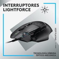 Logitech G G502 X, rechts, Optisch, USB Typ-A, 25600 DPI,...