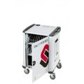 PARAT U32 - Multimedia-Trolley - Silber - Notebook/Tablet - 39,6 cm (15.6 Zoll) - 3 Schublade(n) - 4 Rad/Räder