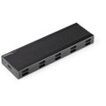 StarTech.com NVMe SSD Gehäuse - USB-C 10 Gbit/s auf M.2 NVMe oder M.2 SATA SSD - Externes M.2 PCIe/SATA NGFF SSD Aluminiumgehäuse - USB Type-C & USB-A Hostkabel - Unterstützt 2230/2242/2260/2280 - SSD-Gehäuse - M.2 - M.2 - 10 Gbit/s - USB Anschluss - Schw