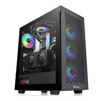 Thermaltake CA-1S3-00M1WN-03 - Midi Tower - PC - Schwarz - ATX - micro ATX - Mini-ITX - SPCC - 16 cm