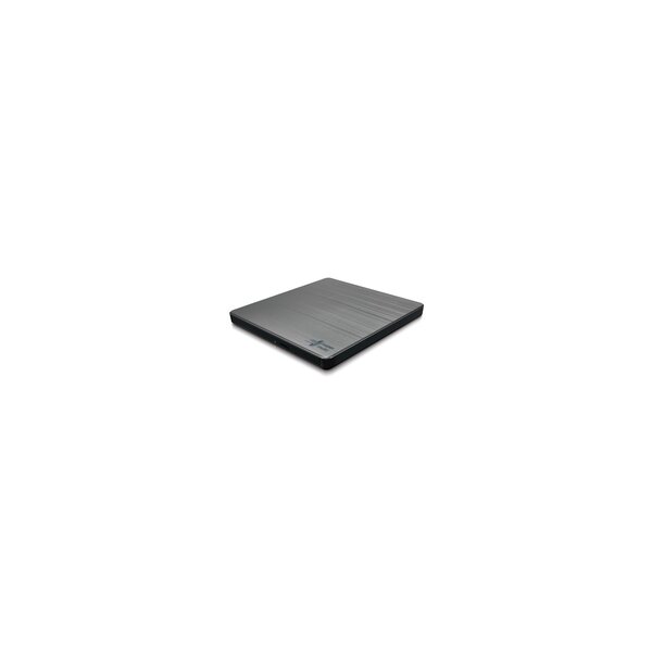 HLDS External DVD burner GP60NS60 Slim USB silver - DVD-Brenner - CD: 8x