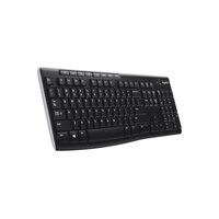 Logitech K270 - Volle Größe (100%) - Kabellos - RF Wireless - QWERTY - Schwarz