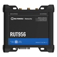 Teltonika RUT956 - Router für Mobilfunknetz - Schwarz - Aluminium - Kunststoff - DIN-Schiene - Industriell - Schnelles Ethernet