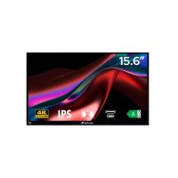 Verbatim PMT-15 4k Portable Touchscreen Monitor 15.6" - Flachbildschirm (TFT/LCD) - 39,6 cm