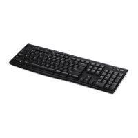 Logitech K270 - Volle Größe (100%) - Kabellos - RF Wireless - AZERTY - Schwarz