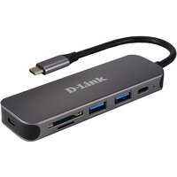D-Link DUB-2325 - USB Typ-C - USB 3.2 Gen 1 (3.1 Gen 1)...