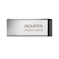 ADATA UR350, 128 GB, USB Typ-A, 3.2 Gen 1 (3.1 Gen 1), 100 MB/s, Kappe, Schwarz, Silber