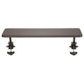 StarTech.com Bildschirmerhöhung - Tischhalterung - extraweit 65 cm - Für bis zu 34" Monitore - Klemme - 20 kg - 81,3 cm (32") - Schwarz