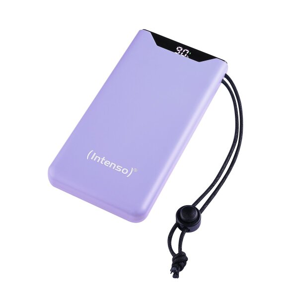 Intenso F20000, 20000 mAh, Lithium Polymer (LiPo), Power Delivery 3.0, Programmable Power Supply (PPS), Quick Charge 3.0, Violett