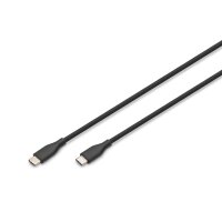 DIGITUS - AK-300341-010-S - USB C Kab. C/ST<>C/ST 1M Si.
