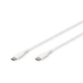 DIGITUS - AK-300341-020-W - USB C Kab. C/ST<>C/ST 2M Si.