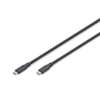 DIGITUS - AK-300342-010-S - USB C Kab. C/ST<>C/ST 1M Si.