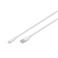 DIGITUS - AK-600108-020-W - USB A Kab. Lightning 2M Si.