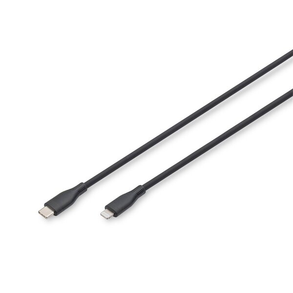 DIGITUS - AK-600110-005-S - USB C Kab. Lightning 0,5M Si.