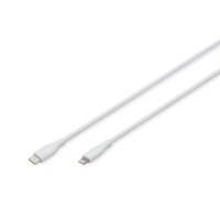 DIGITUS - AK-600110-005-W - USB C Kab. Lightning 0,5M Si.