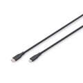 DIGITUS - AK-600110-010-S - USB C Kab. Lightning 1M Si.
