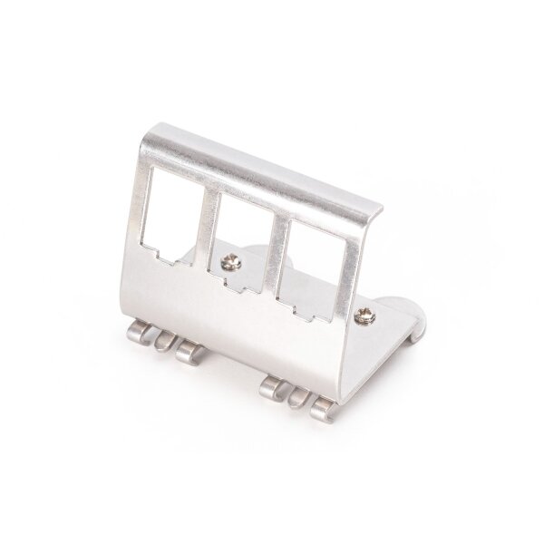 DIGITUS - AN-25183 - Hutschienenadapter für 3x Keystone Modul