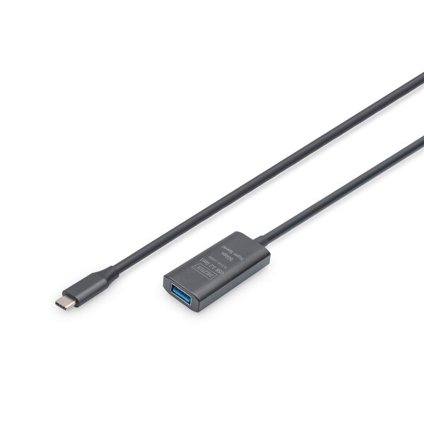 DIGITUS - DA-73110 - Aktives USB-C Verlängerungskabel, 5m