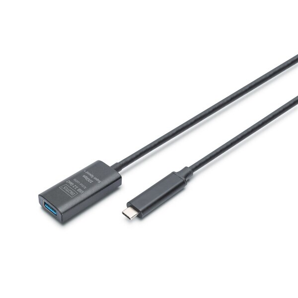 DIGITUS - DA-73113 - Aktives USB-C Verlängerungskabel, 5m