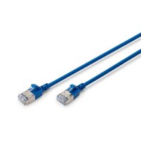 DIGITUS - DK-1632-A-005S-B - CAT 6A F-FTP slim patch cord, Cu, LSZH