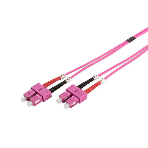 DIGITUS - DK-2522-01/4 - LWL Duplexkabel SC<>SC  1m OM4
