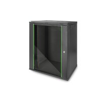 DIGITUS - DN-19-16U-EC-SW - Schrank Wandmontage 16HE