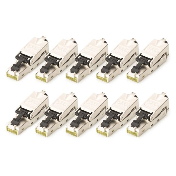 DIGITUS - DN-93631-10 - CAT 6A Feldanschlussstecker, STP,