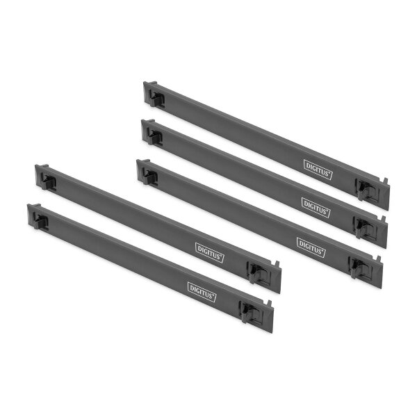 DIGITUS - DN-97651-5 - 1HE Blindabdeckung, Snap-In, Material ABS
