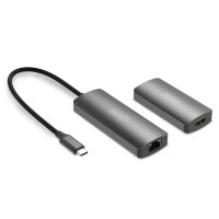 DIGITUS - DS-55343 - HDMI Externde USB-C CAT 30m