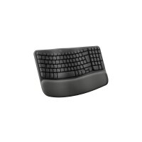 Logitech 920-012298 - Volle Größe (100%) - Kabellos - RF Wireless + Bluetooth - Membran Key Switch - QWERTY - Graphit