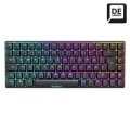 Sharkoon Skiller SGK50 S3 Gaming-Tastatur Gateron Yellow schwarz - Tastatur - 85 Tasten