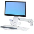 Ergotron StyleView Sit-Stand Combo Arm - Wandhalterung für LCD-Display/Tastatur/Maus/Strichcodescanner - Aluminium, hochwertiger Kunststoff