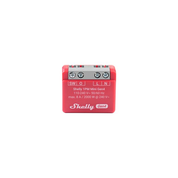 Shelly 1PM Mini Gen4 Funk-Schalter