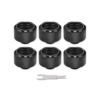 Thermaltake CL-W214-CU00BL-B - Anpassung - Aluminium - Kupfer - Schwarz - 1/4" - 21 mm - 2,6 cm