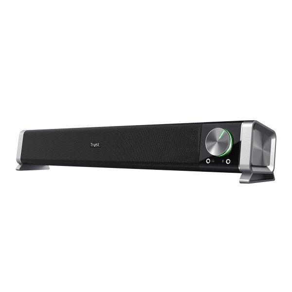 Trust Asto - 6 W - 12 W - 6 W - Schwarz - Silber - PC - China