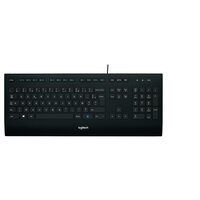 Logitech K280E Pro f/ Business - Volle Größe (100%) - Kabelgebunden - USB - AZERTY - Schwarz