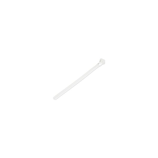 StarTech.com Kabelbinder - 152x3 mm - wiederverwendbar - lösbare Nylonbinder - 22 kg Zugfestigkeit - Innen- und Außenbereich - 94V-2/UL - weiß - 100 Stück - Lösbarer Kabelbinder - Nylon - Kunststoff - Weiß - 3,5 cm - V2 - -40 - 85 °C