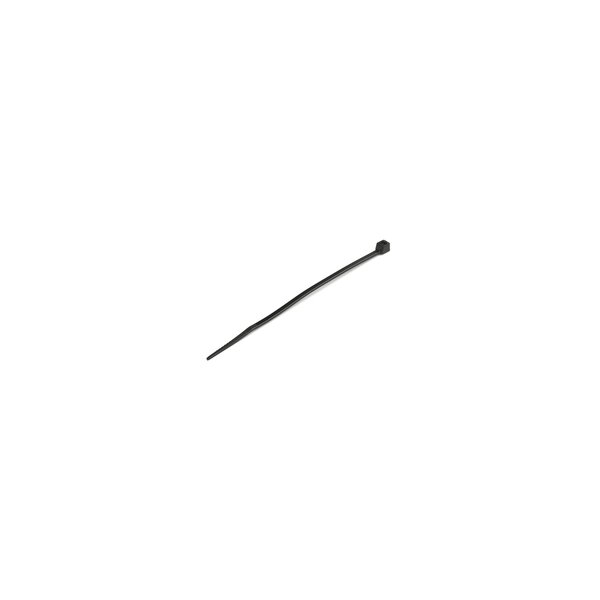 StarTech.com Kabelbinder - 100x2 mm - selbstsichernde Nylon-Kabelbinder mit gebogener Spitze - 22 mm Bündeldurchmesser - 8 kg Zugfestigkeit - 94V-2/UL - schwarz - 100 Stück - Lösbarer Kabelbinder - Nylon - Kunststoff - Schwarz - 2,2 cm - V2 - -40 - 85 °C