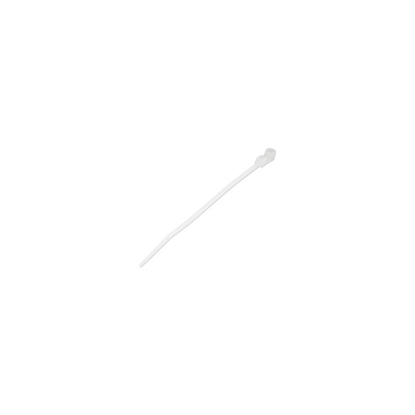 StarTech.com 10 cm Kabelbinder mit Öse - 2 mm breit - 2 mm Bündeldurchmesser - 8 kg Zugfestigkeit - Nylon 66 selbstsichernde Kabelbinder mit Schraubloch - UL gelistet - 100 Stück - Lösbarer Kabelbinder - Nylon - Kunststoff - Weiß - 2,5 cm - V2 - -40 - 85