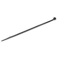 StarTech.com 20 cm Kabelbinder - 4 mm breit - 55 mm Bündeldurchmesser - 22 kg Zugfestigkeit - selbstsichernde Nylon-Kabelbinder mit gebogener Spitze - 94V-2/UL geprüft - schwarz - 1000 Stück - Lösbarer Kabelbinder - Nylon - Kunststoff - Schwarz - 4 cm - V