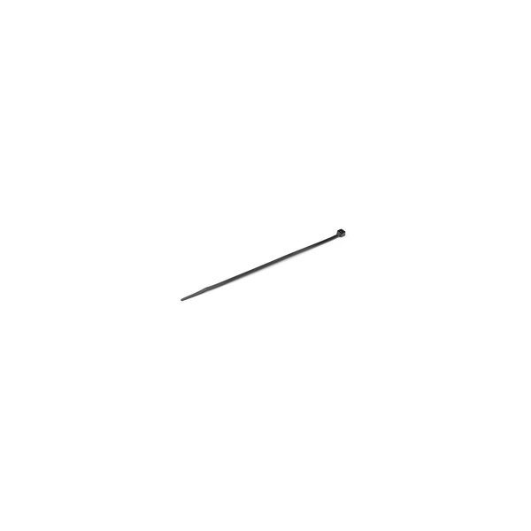 StarTech.com 20 cm Kabelbinder - 4 mm breit - 55 mm Bündeldurchmesser - 22 kg Zugfestigkeit - selbstsichernde Nylon-Kabelbinder mit gebogener Spitze - 94V-2/UL geprüft - schwarz - 1000 Stück - Lösbarer Kabelbinder - Nylon - Kunststoff - Schwarz - 4 cm - V
